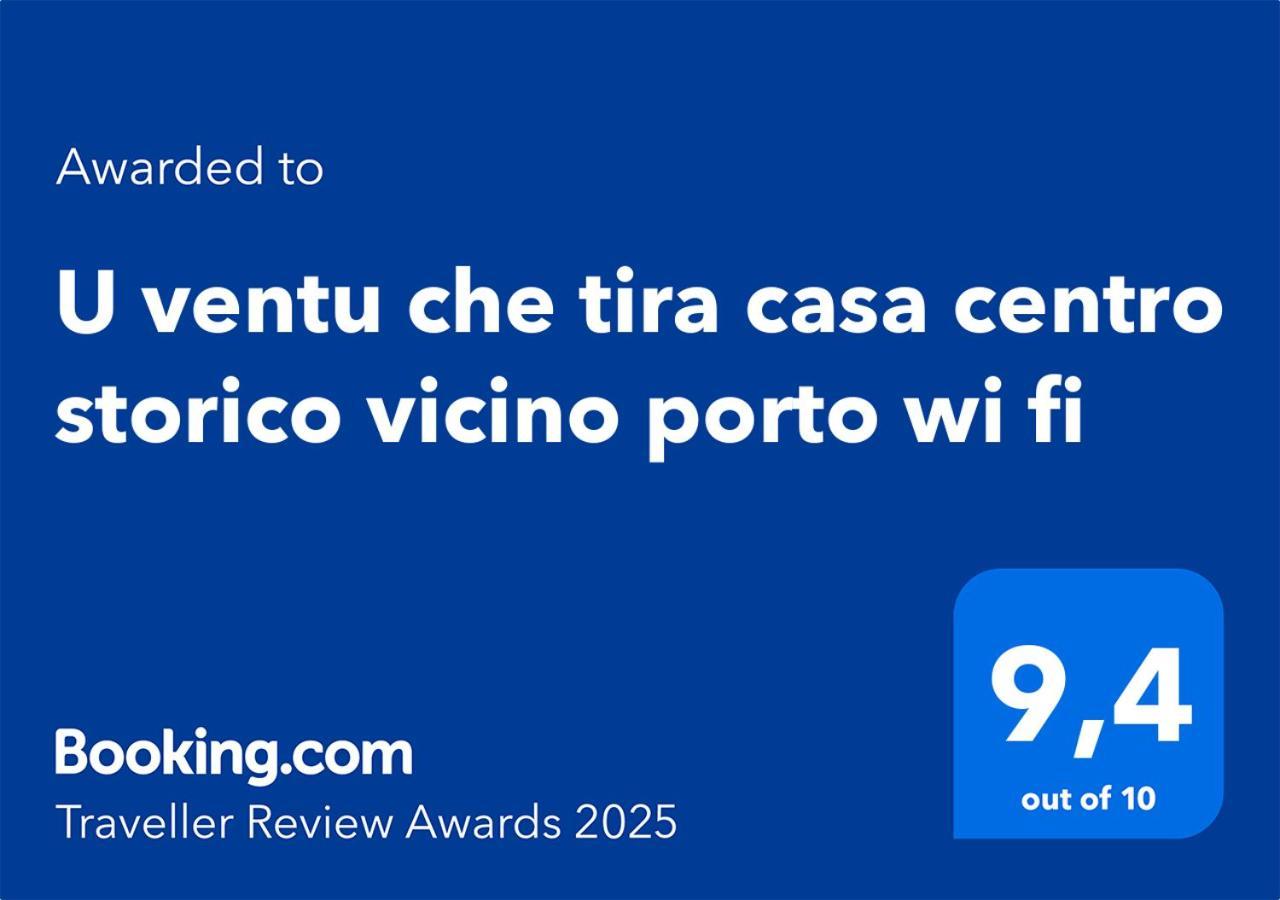 特拉帕尼U Ventu Che Tira Casa Centro Storico Vicino Porto Wi Fi别墅 外观 照片